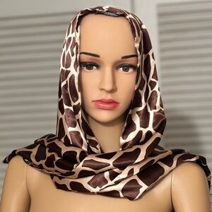 Dennis Basso Animal prints scarf